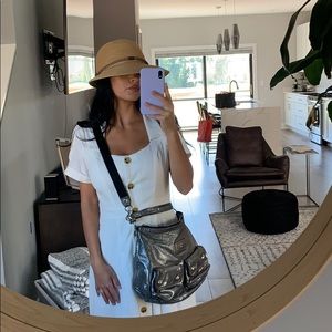 Gunmetal Coach purse